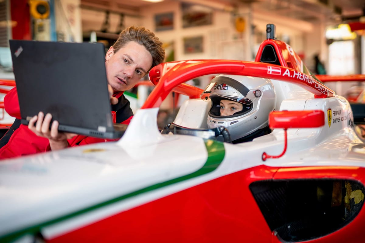 Alba Larsen's Ferrari Journey: From Danish Karting to Shanghai