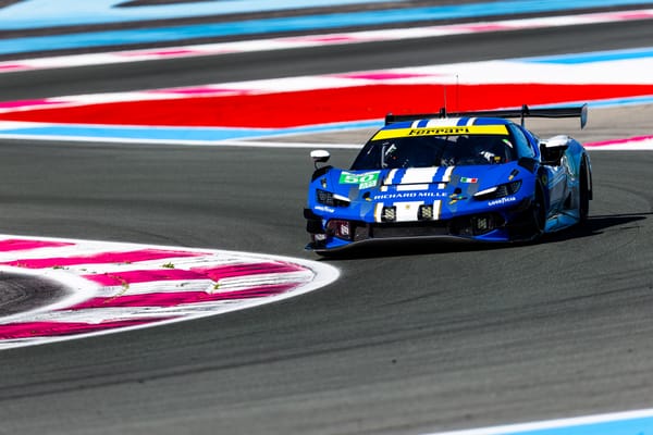 AF CORSE Ferrari LMGT3 competing in the European Le Mans Series during the 4h of Le Castellet